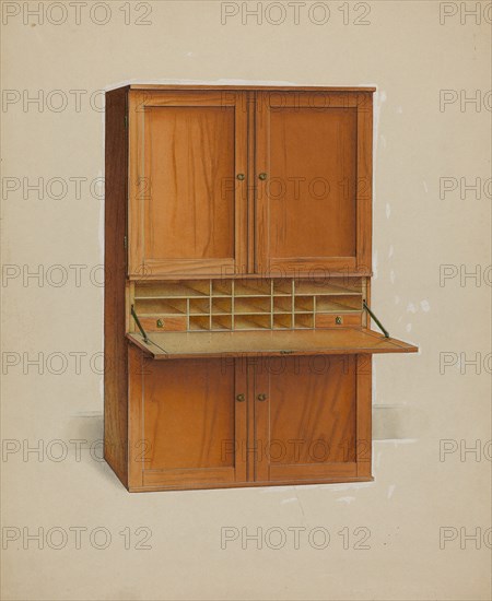 Shaker Desk, c. 1938.
