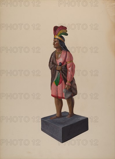 Cigar Store Indian, c. 1937.