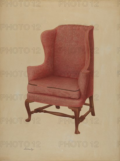 Wing Chair, c. 1941.