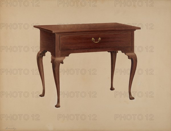 Table, 1940.