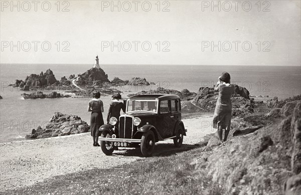 1932 Standard Little Nine at La Corbiere, Jersey. Creator: Unknown.