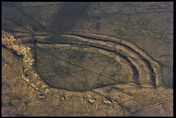 The bivallate Iron Age hillfort of Cleeve Cloud, Cleeve Hill, Gloucestershire, 1971. Creator: Jim Hancock.