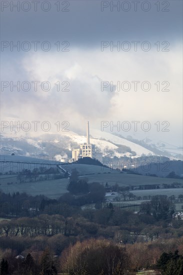 Hope Cement Works, Hope, Derbyshire, 2019. Creator: Alun Bull.