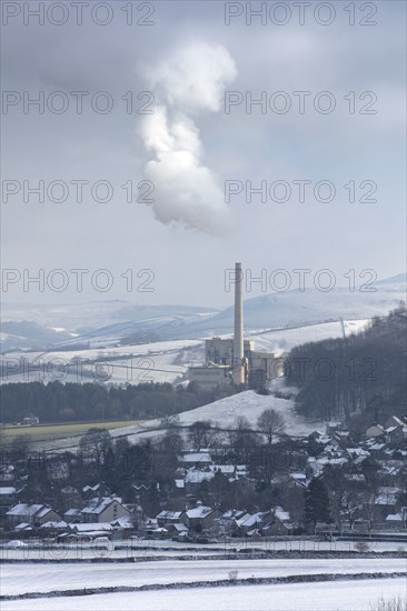 Hope Cement Works, Hope, Derbyshire, 2019. Creator: Alun Bull.