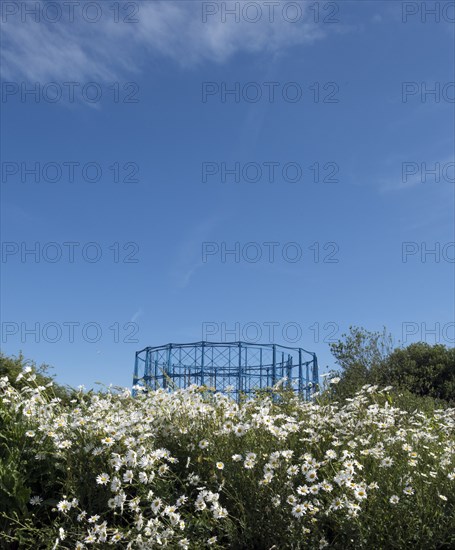 Eastmore Gas Holder Station, Eastbourne, East Sussex, 2014. Creator: Chris Redgrave.