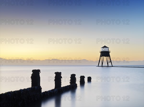 Dovercourt Low Light, Dovercourt Lighthouses and Causeway, Essex, 2019. Creator: James O Davies.