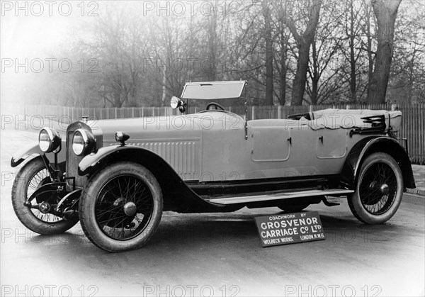 1923 Delage with Grosvenor body. Creator: Unknown.