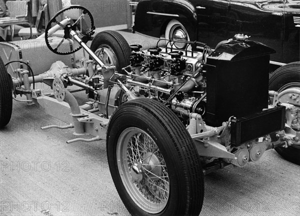 1953 Talbot Lago chassis. Creator: Unknown.