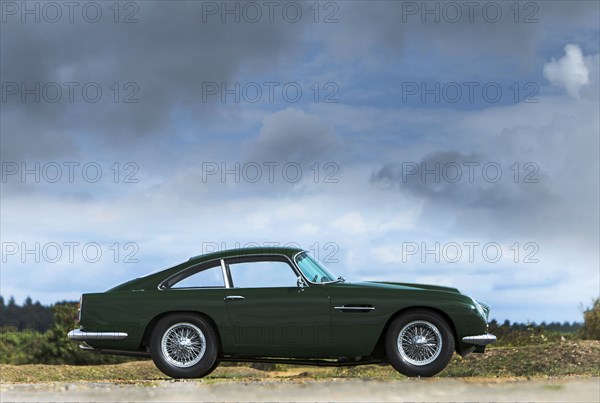 1961 Aston Martin DB4 GT previously owned by Donald Campbell. Creator: Unknown.