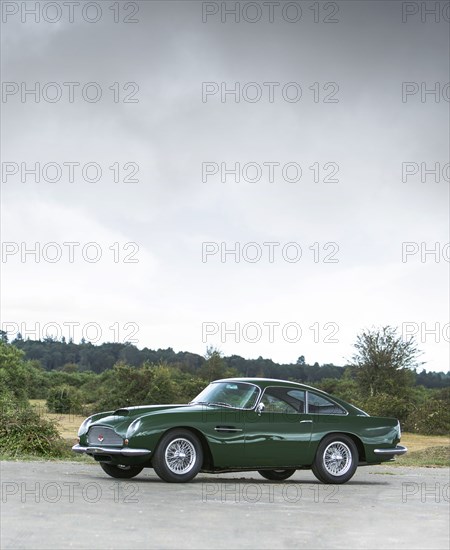 1961 Aston Martin DB4 GT previously owned by Donald Campbell. Creator: Unknown.