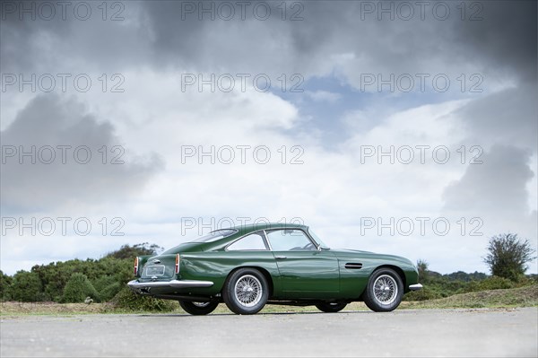 1961 Aston Martin DB4 GT previously owned by Donald Campbell. Creator: Unknown.