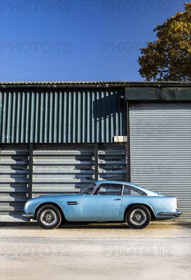 1961 Aston Martin DB4 GT SWB lightweight. Creator: Unknown.