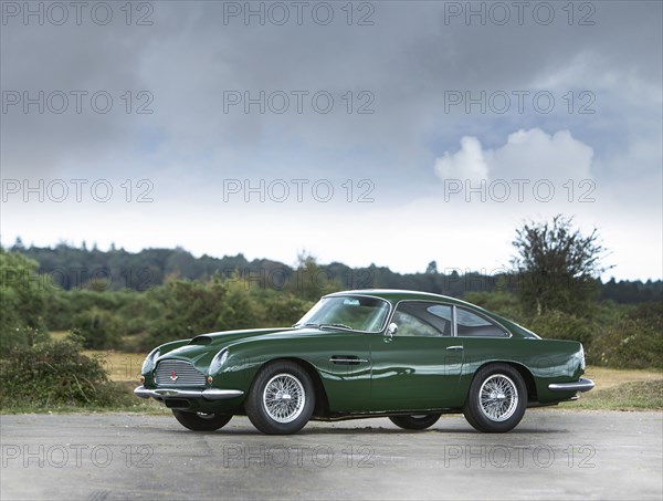 1961 Aston Martin DB4 GT previously owned by Donald Campbell. Creator: Unknown.