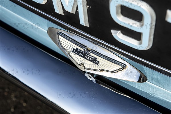 Badge of a 1961 Aston Martin DB4 GT SWB lightweight. Creator: Unknown.