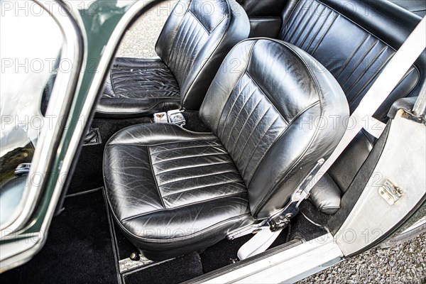 Seats of a 1965 Aston Martin DB5. Creator: Unknown.