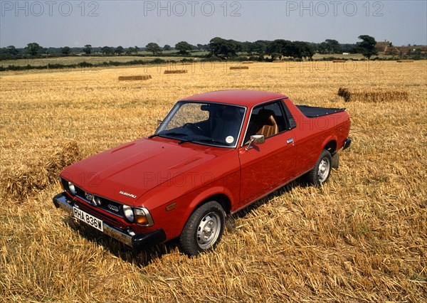 1981 Subaru MV BRAT pickup truck. Creator: Unknown.