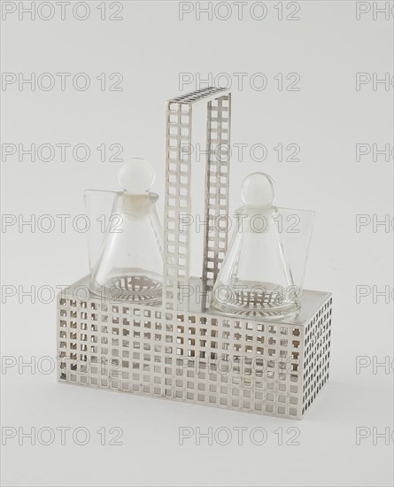 Cruet Stand, Vienna, 1904/05. Creators: Koloman Moser, Alfred Mayer.