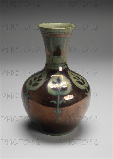 Vase, England, 1890/1900. Creator: William de Morgan.
