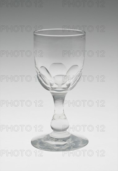 Wine Glass, Cork, c. 1825. Creator: Unknown.