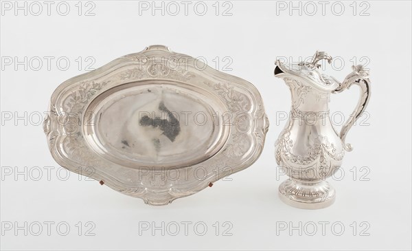 Ewer and Basin, Montpellier, 1766. Creator: Jean Bellon.