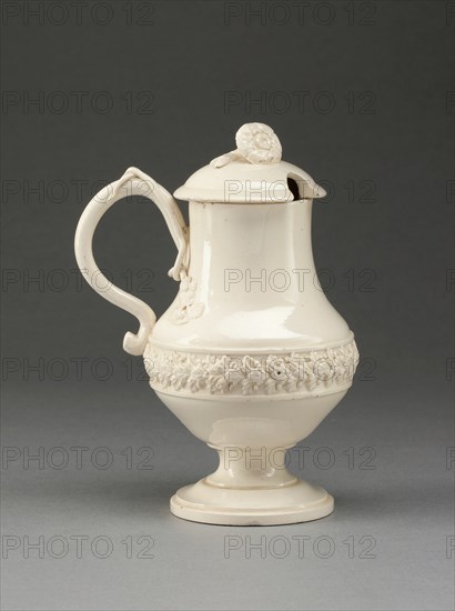 Mustard Pot, Yorkshire, 1780/90. Creator: Leeds Pottery.