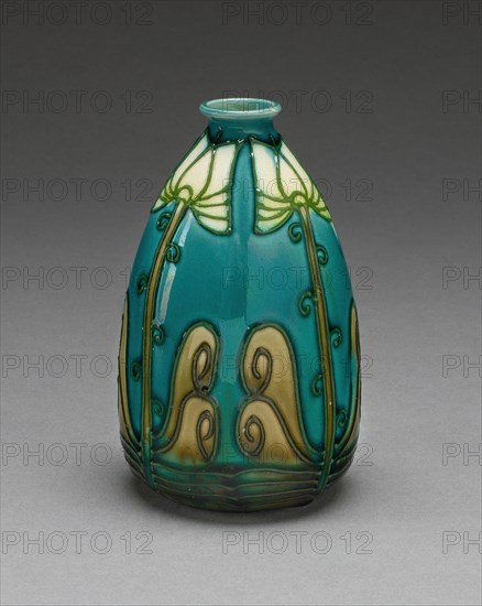 Vase, England, c. 1900. Creator: Minton.