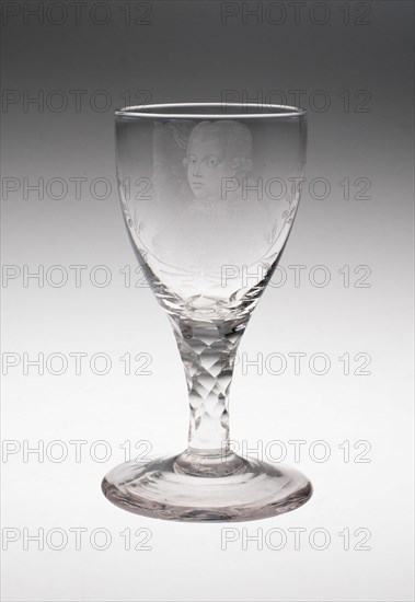 Wine Glass, England, c. 1790. Creator: Unknown.