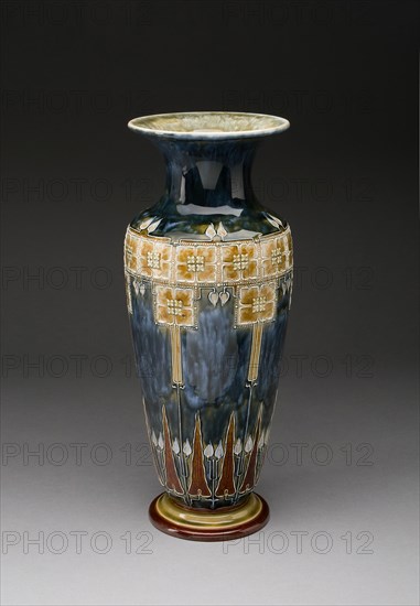 Vase, England, 1893. Creator: Royal Doulton.