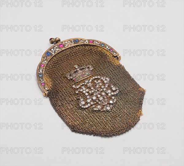 Miniature Evening Purse, Russia, c. 1890/1900. Creator: Unknown.