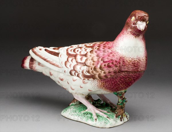 Pigeon Tureen, Strasbourg, c. 1755. Creators: Strasbourg Pottery Factory, Johann Wilhelm Lanz.