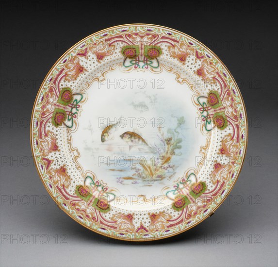 Plate, France, c. 1900. Creator: Théodore Haviland.