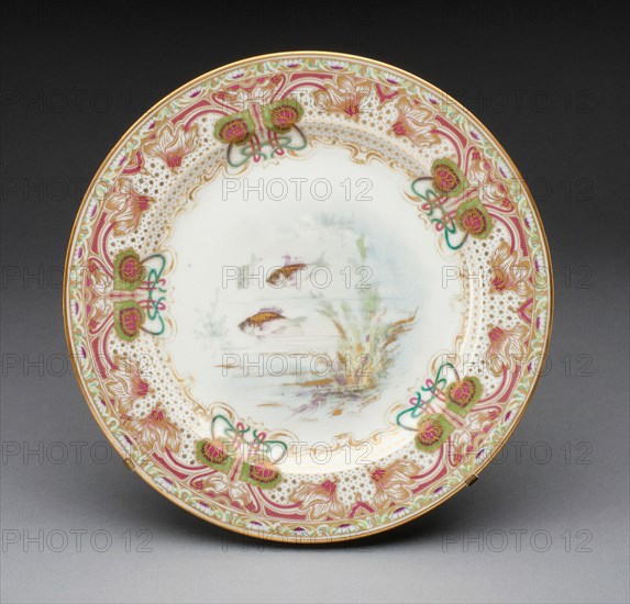 Plate, France, c. 1900. Creator: Théodore Haviland.