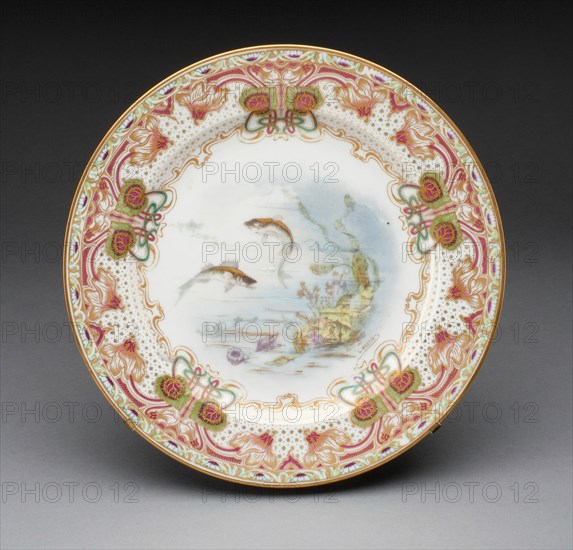 Plate, France, c. 1900. Creator: Théodore Haviland.