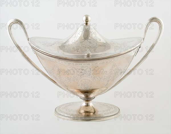 Tureen with Cover, Edinburgh, 1783/84. Creator: William Davie.