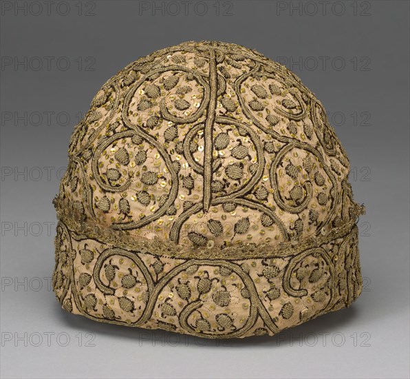 Man's Cap, England, 1575/1600. Creator: Unknown.