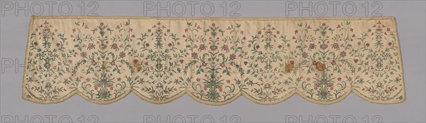 Valance, England, 18th century. Creator: Unknown.