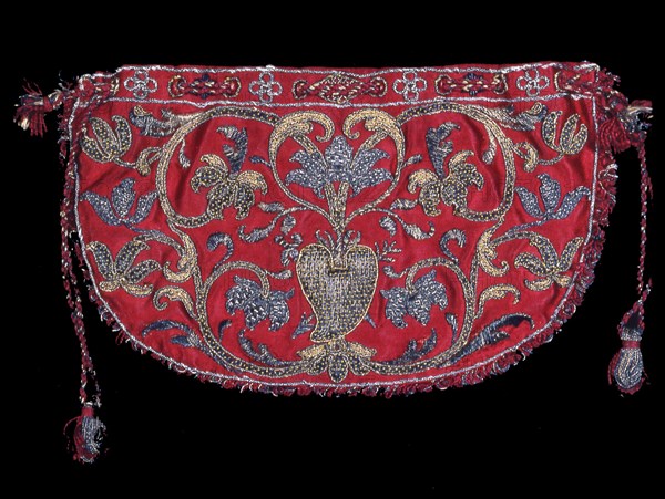 Bag, England, 17th century. Creator: Unknown.