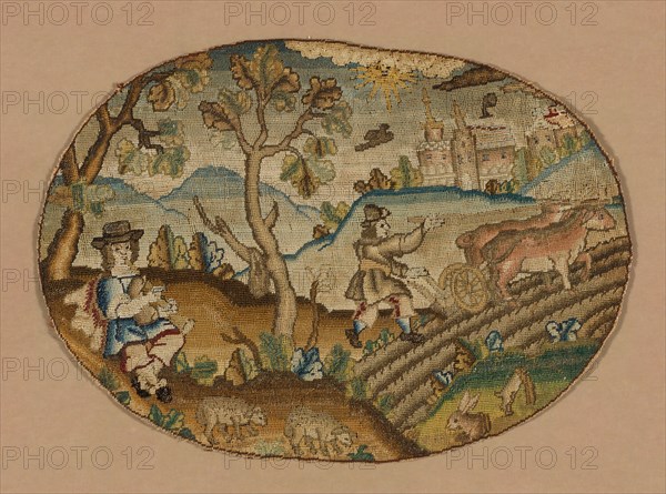 Fragment, England, 17th century. Creator: Unknown.