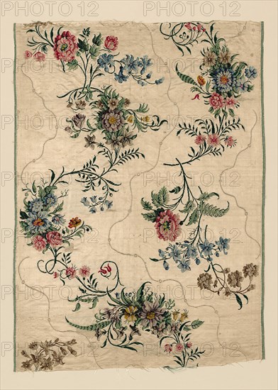 Panel, Spitalfields, 1750s. Creator: Unknown.