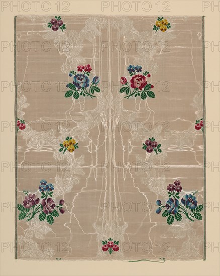 Panel, Spitalfields, 1752/55. Creator: Unknown.