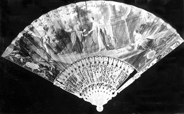 Fan, France, 1701/25. Creator: Unknown.