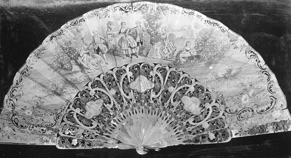 Fan, France, 1825/75. Creator: Unknown.