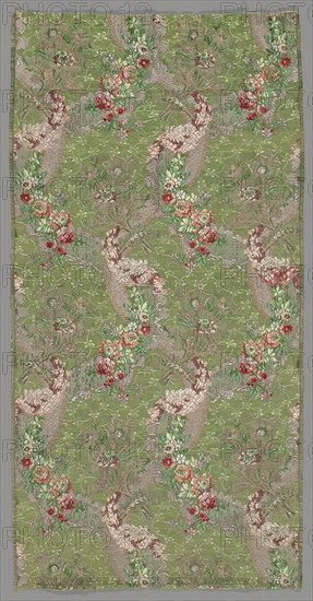 Length of Woven Silk, France, Mid-1760s. Creator: Unknown.