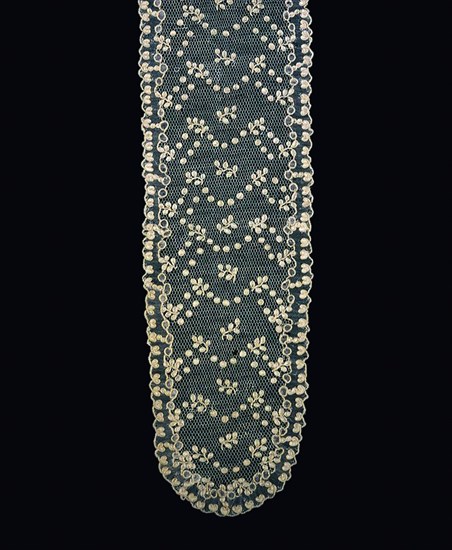 Pair of Lappets (Joined), France, 1875/1900. Creator: Unknown.