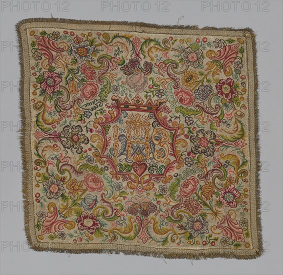 Chalice Cover, France, 19th century. Creator: Unknown.