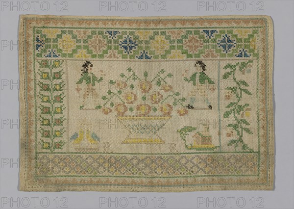 Sampler, France, 1775/1825. Creator: Unknown.