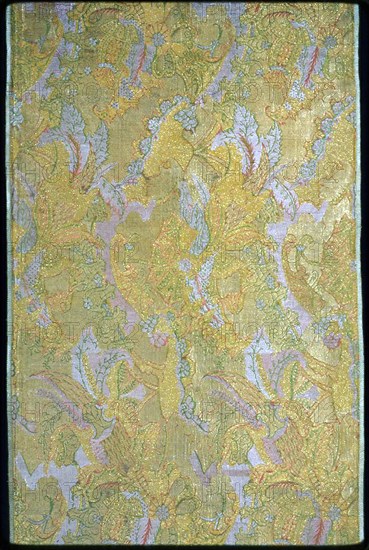 Panel (Dress Fabric), France, c. 1718/19. Creator: Unknown.