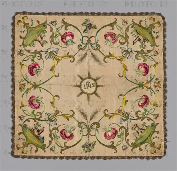 Chalice Cover, Italy, 18th century. Creator: Unknown.