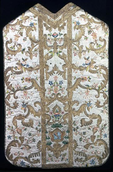 Chasuble, Italy, 1700/50. Creator: Unknown.