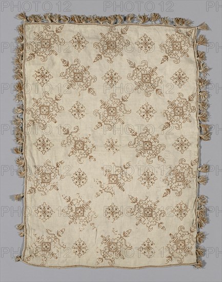 Pillowcase, Italy, 17th century. Creator: Unknown.